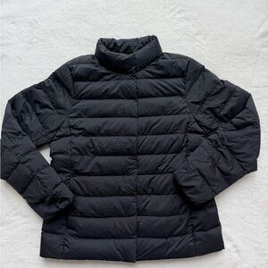 Women's Black Puffer Jacket Uniqlo